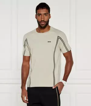 Футболка с лентой Regular fit Boss Green, желтый