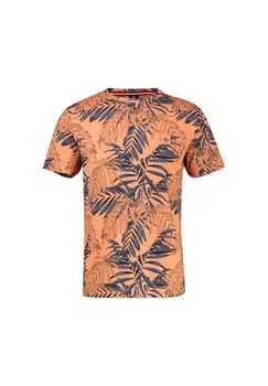 Футболка с летним цветочным принтом Lerros, цвет pale papaya