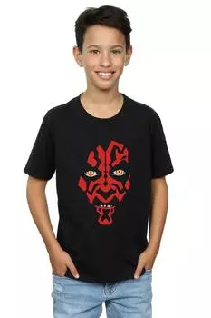 Футболка с лицом Дарта Мола Star Wars, черный