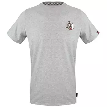 Футболка с логотипом 1851 aq Aquascutum, серый