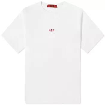 Футболка с логотипом 424, белый