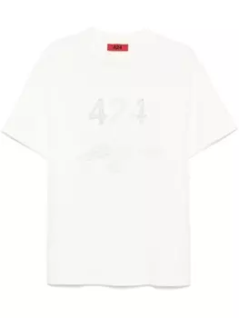 Футболка с логотипом 424, белый