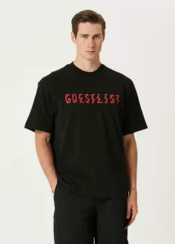 Футболка с логотипом 44 Label Group, черный