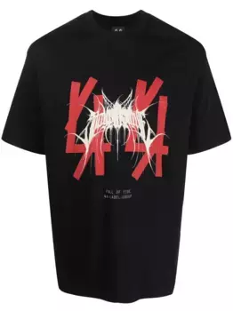 Футболка с логотипом 44 LABEL GROUP, черный