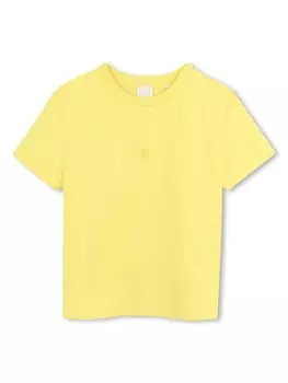 Футболка с логотипом 4G Givenchy Kids, желтый