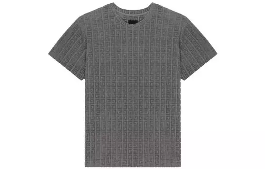 Футболка с логотипом 4G мужская серая Givenchy, серый