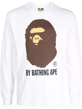 Футболка с логотипом A BATHING APE, белый