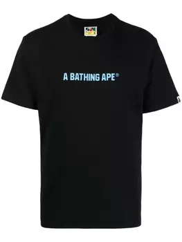 Футболка с логотипом A BATHING APE, черный