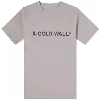 Футболка с логотипом A-COLD-WALL*