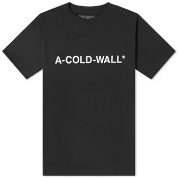 Футболка с логотипом A-COLD-WALL*, черный