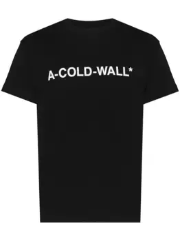 Футболка с логотипом A-COLD-WALL*, черный