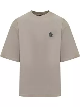 Футболка с логотипом A Paper Kid, нейтральный цвет