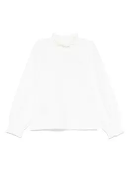 Футболка с логотипом Abel & Lula, белый