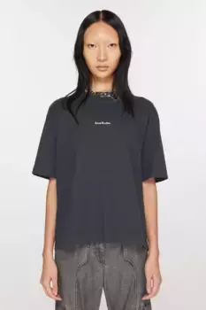 Футболка с логотипом Acne Studios, Black