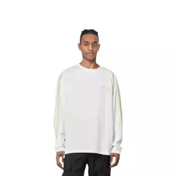 Футболка с логотипом Adidas X Wales Bonner 3-Stripes Adidas Originals, белый