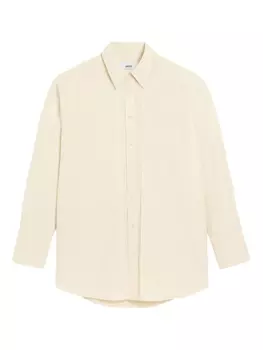 Футболка с логотипом AMI Paris, нейтральный