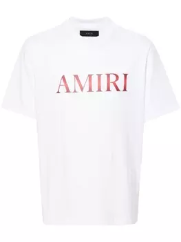 Футболка с логотипом AMIRI, белый