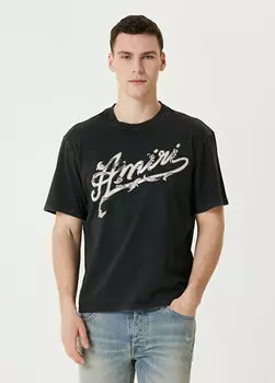 Футболка с логотипом Amiri, белый