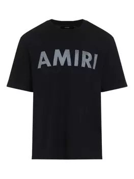 Футболка с логотипом AMIRI, черный