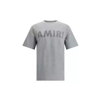 Футболка с логотипом Amiri, Gray