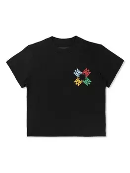 Футболка с логотипом AMIRI KIDS, черный
