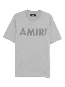 Футболка с логотипом AMIRI, серый