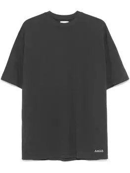 Футболка с логотипом AMISH, серый
