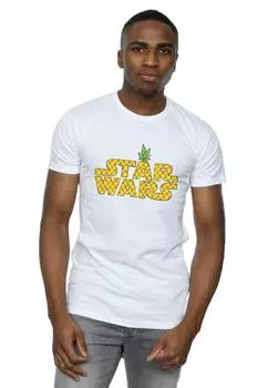 Футболка с логотипом «Ананас» Star Wars, белый