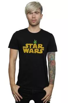 Футболка с логотипом «Ананас» Star Wars, черный