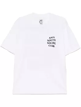 Футболка с логотипом Anti Social Social Club, белый