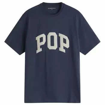 Футболка с логотипом Arch Pop Trading Company, синий