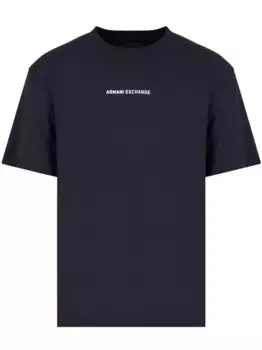 Футболка с логотипом Armani Exchange, синий