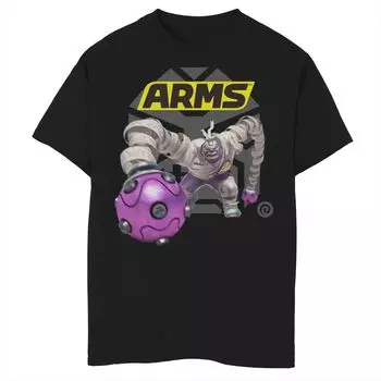 Футболка с логотипом Arms Master Mummy для мальчиков 8–20 лет Licensed Character