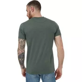 Футболка с логотипом Artist Series мужская Tentree, цвет Dark Sage/Amber Glow
