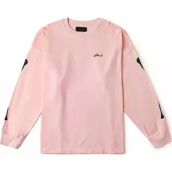Футболка с логотипом Asian Artist Co-brand, унисекс, розовая Vans, розовый