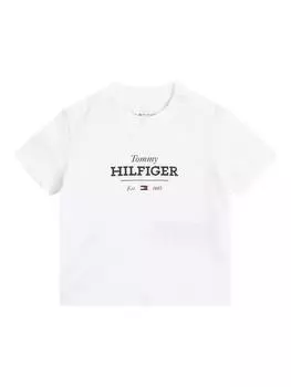 Футболка с логотипом baby 1985 Tommy Hilfiger, белый