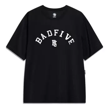 Футболка с логотипом badfive Li-Ning, черный
