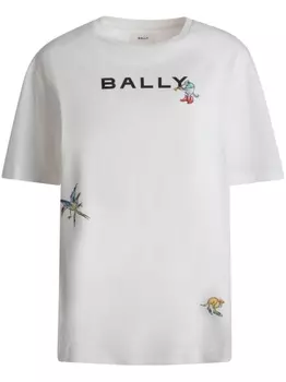 Футболка с логотипом Bally, белый