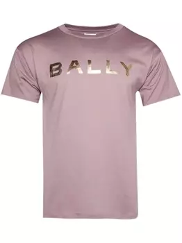 Футболка с логотипом Bally, фиолетовый