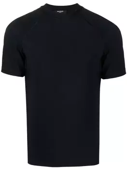 Футболка с логотипом Balmain, черный