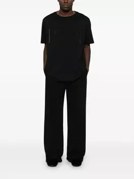 Футболка с логотипом Balmain, черный