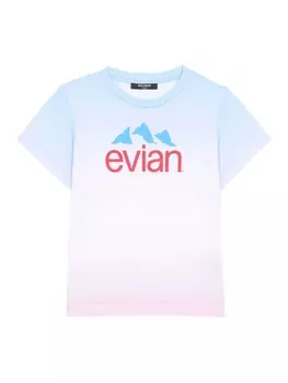 Футболка с логотипом Balmain Kids, розовый