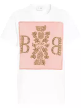 Футболка с логотипом Barrie, белый