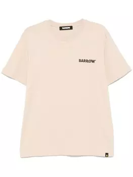 Футболка с логотипом BARROW, нейтральный цвет