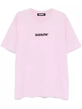 Футболка с логотипом BARROW, розовый