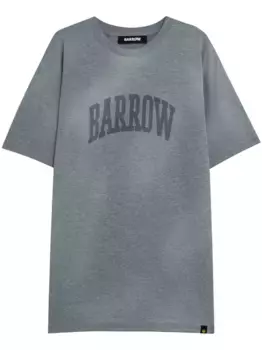 Футболка с логотипом BARROW, серый