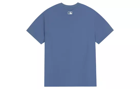 Футболка с логотипом Base унисекс синего цвета Mlb, синий