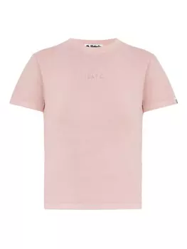 Футболка с логотипом BATHING APE A Bathing Ape, розовый