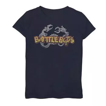Футболка с логотипом BattleBots Crabby для девочек 7–16 лет Licensed Character