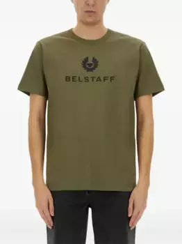 Футболка с логотипом Belstaff, зеленый